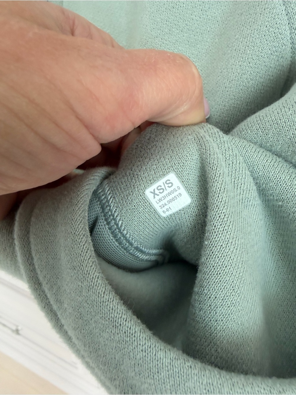 lululemon athletica Sage Green Scuba Half-Zip Pullover - Picture 2 of 2